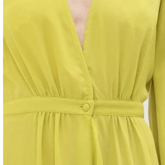 Chic Lime Green High Low Dress - Picture 5 of 6